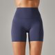 thumbnail image 4 of Pantalones Cortos De Yoga Pantalones cortos casuales para mujer Elástico Cintura alta Levantamiento de cadera para deportes de gimnasia (M Azul oscuro), 4 of 8