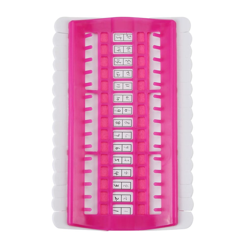 Tebru 3 Color 30 Position Cross Stitch Needles Holder Embroidery Floss