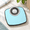 Light Blue, variant on Black Analog Body Weight Scale, 400 Lb Capacity, 12.4x10.2 Inch Platform