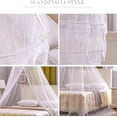 thumbnail image 4 of Mosquito Net, Luxury Mosquito Net Bed Quick Easy Installation Easy Installation Ideal for Bedroom Decorative Storage Bag, 4 of 7