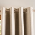 thumbnail image 4 of SAFAVIEH Nealonia Grommet Curtain Panel, 52" x 96", Ivory, 4 of 5