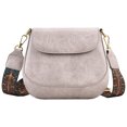 thumbnail image 1 of Bandolera Mujer PU Cuero Retro Sling Mujer Commute Gris, 1 of 9