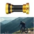 thumbnail image 6 of funtasica Bike Bottom Bracket, 68/73mm Threaded BB Crankset Replacement Part, Bottom Bracket for Road Bike Cycling Accessory Gold, 6 of 8