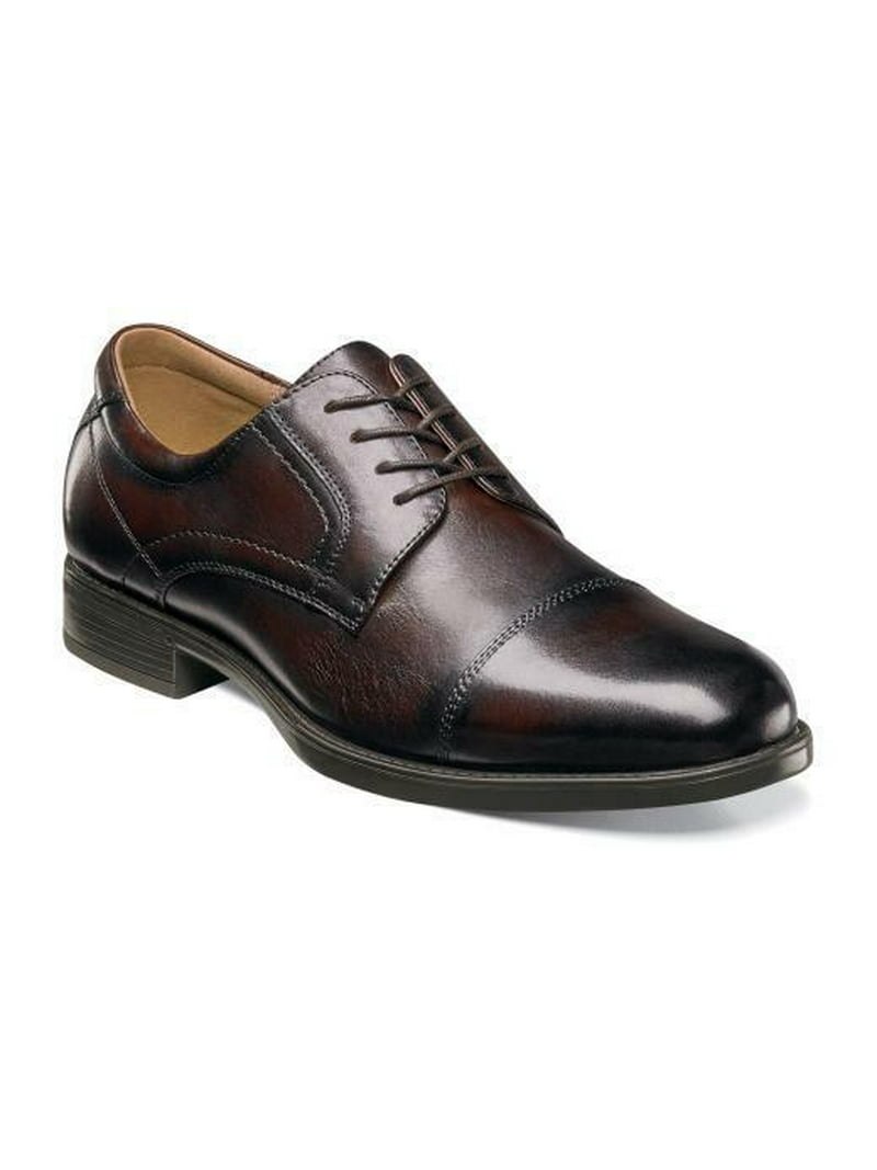 Florsheim Shoes Midtown Cap Toe Oxford Brown Casual Leather 12138-200 -