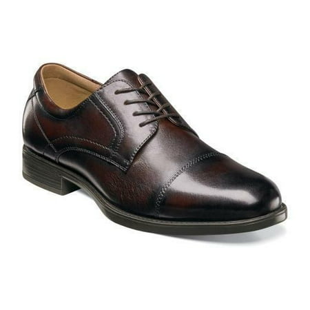 

Florsheim Shoes Midtown Cap Toe Oxford Brown Casual Leather 12138-200
