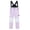A, variant on Kids Girl's Waterproof Ski Bib Pants Winter Snow Snowboard Ski Pants Insulated Overalls Fashion Strap Snowsuit