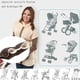thumbnail image 5 of Dnzceghtig Calentadores de Manos, Guantes para Cochecito, Manguitos con Interior de Forro Polar, Transpirables, Impermeables, a Prueba de Viento, tamaño Universal para Cochecitos, Cochecitos,, 5 of 6