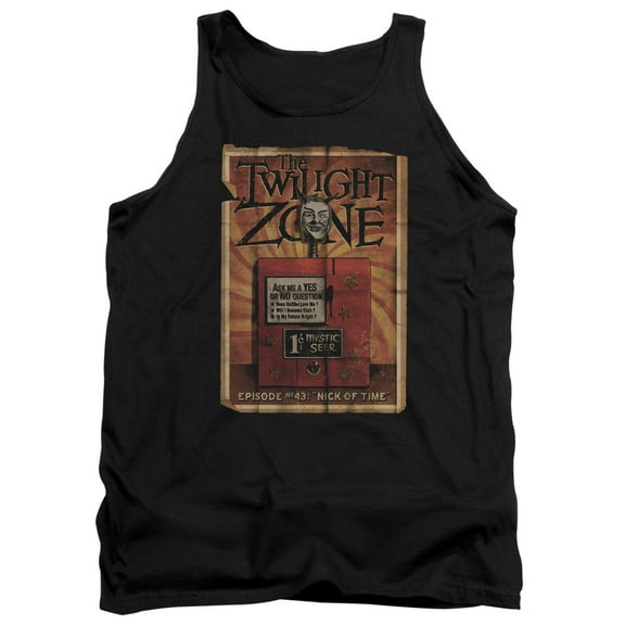 Twilight Zone Seer Adult Tank Top Black