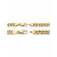 thumbnail image 2 of PalmBeach Jewelry Men's Curb-Link Chain 2-Piece 5.5 mm Necklace and 6.5 mm Bracelet Set 20" 8" Gold Ion-Plated, 2 of 5
