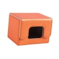 thumbnail image 4 of MERIGLARE Boîte de Rangement pour Cartes Contient 100 Cartes, Boîte de Rangement Robuste pour Cartes de Collection Orange, 4 of 9