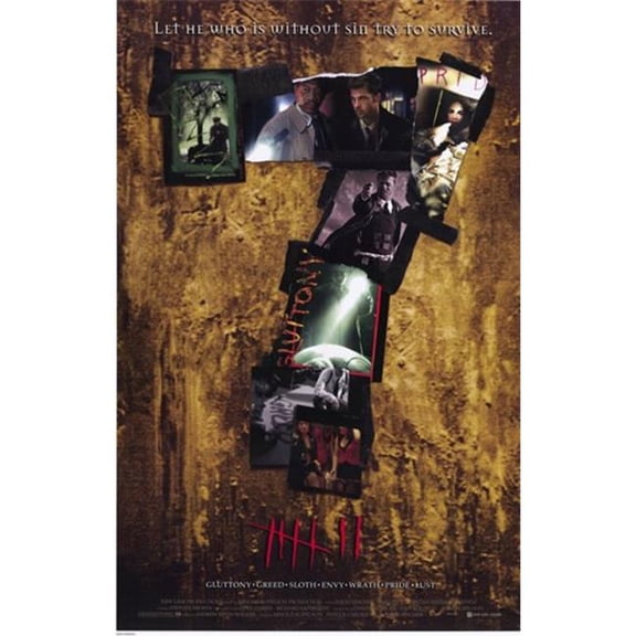 Pop Culture Graphics MOV214269 Seven Movie Poster, 11 x 17