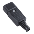 thumbnail image 1 of 6X Black IEC-320 C14 Male Plug AC Power Inlet Socket Connector 250V 10A, 1 of 6