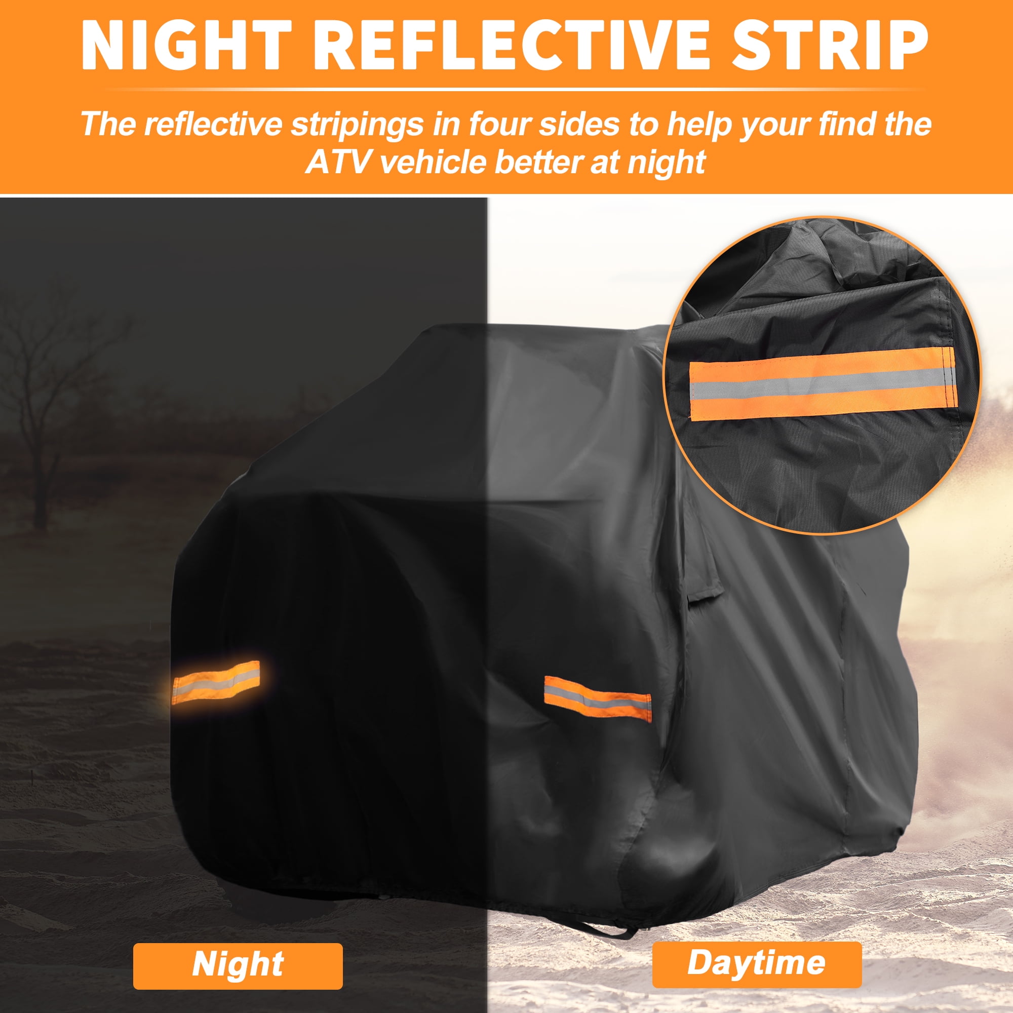 Unique Bargains ATV Cover for Sportsman 850/XP 1000 Waterproof Outdoor Protection