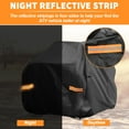 thumbnail image 2 of Unique Bargains ATV Cover for Polaris Sportsman 850/XP 1000/X MR Waterproof 4 Wheelers Quad Cover Outdoor Sun Rain Storage Protection 210D-PU 224x127x131cm Black, 2 of 5
