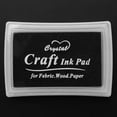 thumbnail image 1 of 5X Black Ink Pad Inkpad Rubber Stamp Finger Print Craft Non-Toxic Baby Safe, 1 of 7