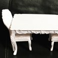 thumbnail image 4 of Juego de sillas y mesa de comedor en miniatura de plástico para casas de muñecas 1/6, 4 of 7