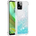 thumbnail image 3 of Case for Motorola Moto G Power 5G 2023 Case Glitter Cute Luxury Love Liquid Quicksand Clear Soft TPU Girls Women Stylish Bumper Shockproof Protective Cover for Moto G Power 5G 2023 Star Blue YB, 3 of 14