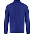 thumbnail image 3 of Men's Levelwear Royal Chicago Cubs Theory Insignia Quarter-Zip Pullover, 3 of 3