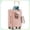 Pink-20in, variant on 24" Checked Hard Shell Suitcase, Scratch Resistant with TSA Lock | Polycarbonate, TSA Lock, Double Spinner Wheels, Lightweight for Travel & Vacation