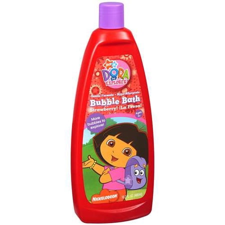 Nick Jr.: Dora The Explorer Strawberry Bubble Bath, 16.2 fl oz