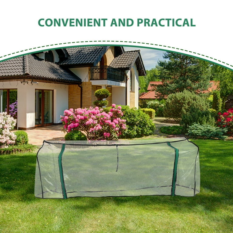 Ferencaa Garden Cover Easy To Use And Transparent Green House Covering Greenhouse Cover Garden Tent Greenhouse Cover For Raised Garden Bed