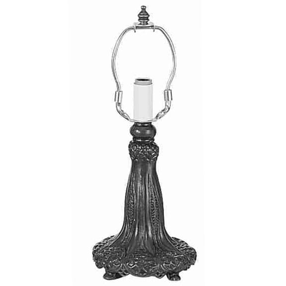 7 in. Golden Lily Table Lamp Base