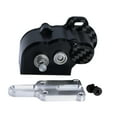thumbnail image 4 of MERIGLARE Transmission Gearbox for 1:10Scale Cheater Rigs Capra RC Model Vehicle Part Sturdy Multifunction with Slipper Pad Replacement Black, 4 of 8