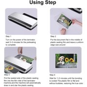 SJPACK Thermal Laminating pouches, 8.9 x 11.4, 5 mil thick, Clear Laminating Sheets, 500 Packs