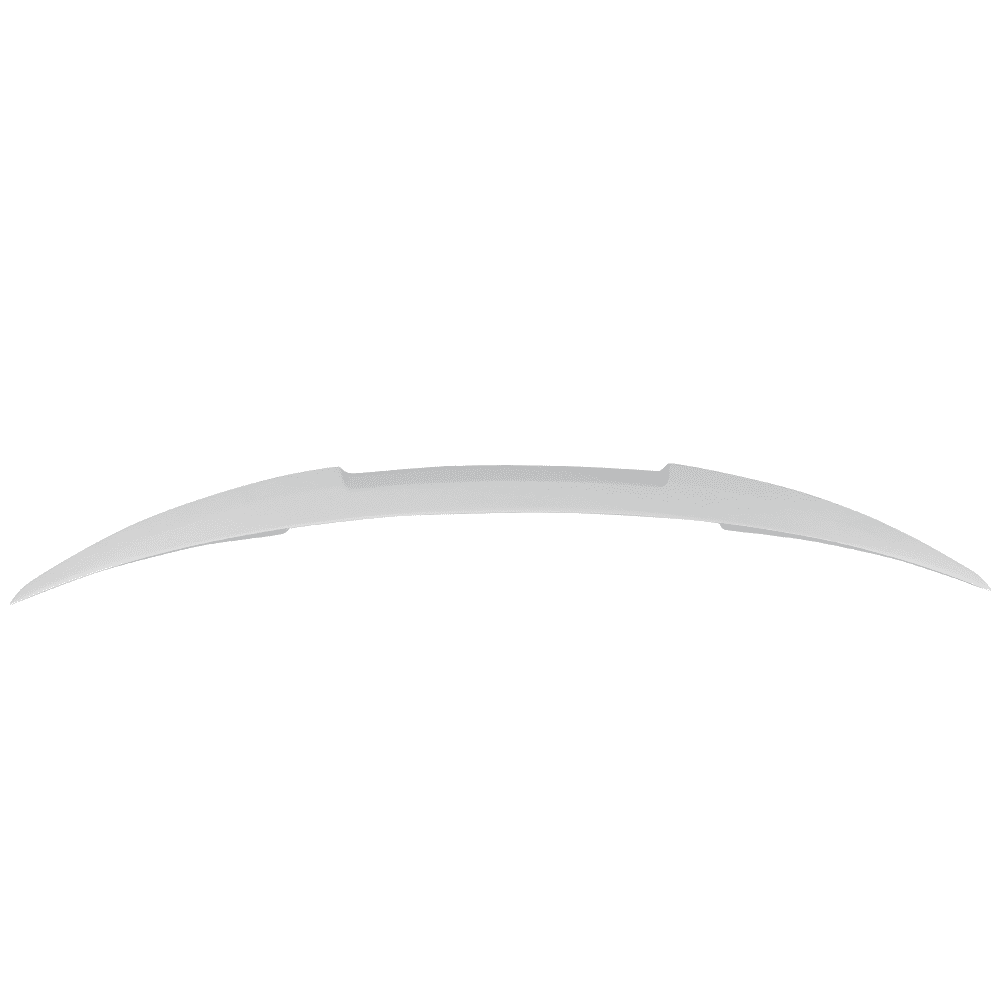 Fits 07-13 E82 1 Series M4 Trunk Spoiler Painted #300 Alpine White III 