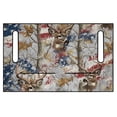thumbnail image 2 of XYZCANDO Deer Camo American Flag Golf Cart Seat Cover - 2-Passenger Universal Fit With 4 Pockets, Non-Slip Washable Terry Cloth, 2 of 8