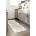 thumbnail image 3 of Unique Loom Richmond Collection Area Rug - Medallion (2' x 8' Runner White/Gray), 3 of 6