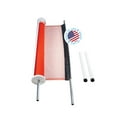 thumbnail image 1 of Kidkusion Retractable Driveway Guard, Orange, 25' | Driveway Safety; Outdoor; Barrier; Adjustable, 1 of 5