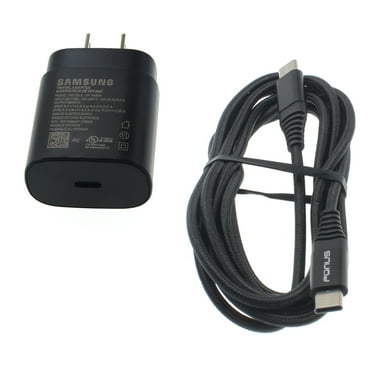 PD Type-C 25W Fast Home Charger for Samsung Galaxy A15/A14 5G Phones - 6ft USB-C Cable Quick Power Adapter for Galaxy A15/A14 5G