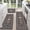 Black, variant on HEBE Farmhouse Kitchen Rugs Sets of 3 Non Slip Washable Boho Kitchen Rugs and Mats for Floor Kitchen Runner Rug Floor Carpet for Kitchen, Laundry, Hallways