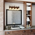thumbnail image 3 of Yosemite 4 Light Bronze Rustic Tree Bathroom Vanity Fixture, 3 of 8