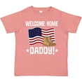 thumbnail image 3 of Inktastic Military Dad Welcome Home USA Flag Boys or Girls Toddler T-Shirt, 3 of 5