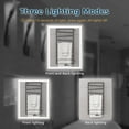 thumbnail image 5 of Danrelax 40 x 32 inch Led  Bathroom Mirror with 3 Colors Light Homes, 5 of 8