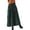 Green, variant on QHFBli Women's Corduroy Maxi Skirt Elastic High Waist Drawstring Tie Front A-Line Pleated Long Skirt with Pockets