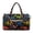 Dinosaur Black, variant on FKELYI Zebra Print Travel Duffel Bag with Zipper Pockets Lightweight Overnight Luggage Bags for Women Men Weekender Bag Organizer Women Hospital Bags