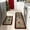 Brown-christmas Gnome, variant on Kitchen Grey Kitchen Rugs Set of 2 Non-Slip Kitchen Rugs Waterproof Microfiber Kitchen Running Rugs Stand Area Mat for Kitchen Floor Farmhouse Decor 17" x 48" + 17" x 24"