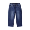 thumbnail image 6 of Women's Cropped Pants, Soft Fabric Slim Fit High Waisted Hem with Pocket, Fashionable Casual Trousers, Lounge Beach Outdoor, Capri Pants for Women | UKHCCC,Dark Blue S, 6 of 8