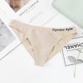 thumbnail image 1 of TrowBridge-bragas deportivas transpirables con letras para mujer, ropa interior cómoda, lencería Sexy, Tanga, 1 of 4