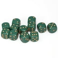 thumbnail image 2 of Chessex DND Dice Set D&D Dice-16mm Opaque Dusty Green and Copper Plastic Polyhedral Dice Set-Dungeons and Dragons Dice Includes 12 Dice – D6, (CHX25615), 2 of 3