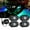 Multicolor, variant on 4 Pods RGB Rock Lights, Waterproof Music Mode Bluetooth APP Control Multicolor Underglow Light Kit Wheel Well Lights for Off Road Trucks SUV ATV UTV Trailer Boats