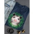 thumbnail image 3 of Opossum And Grass Shaped T-Shirt Women -Image by Shutterstock, Female Small, 3 of 4