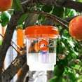 thumbnail image 3 of Tnobhg Solar LED Insect Trap Dual Chamber Hanging Fly Repellent Easy to Use Quick Fly Attraction Flies Hornets Bees Yellow Jackets Wasps Traps for Patio Yard Garden, 3 of 8