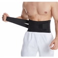 thumbnail image 4 of SHAR One Piece (Black, Size XL) Double Spring Adjustable Pressure Support Breathable Weightlifting Basketball Belt, Adjustable Compression Lumbar Support Belt, 4 of 5