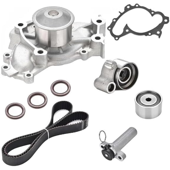 1MZFE 3.0L Engine Timing Belt Kit Water Pump For 1994-2004 Toyota Camry Avalon Sienna Solara Lexus ES300 RX300
