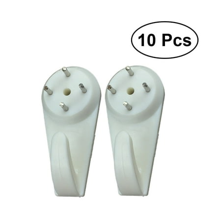 

FRCOLOR 10pcs Seamless Nails Optional Painting Frame Invisible Hanger Seamless Hooks Nail Wall Seamless Photo Frame Nails