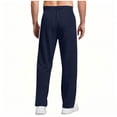 thumbnail image 5 of Men's Sweatpants with Pockets Pants for Men Relaxed Fit Elastic Waist Mens Wide Leg Sweatpants Mens Jogging Pants Athletic Pants for Men, 5 of 5